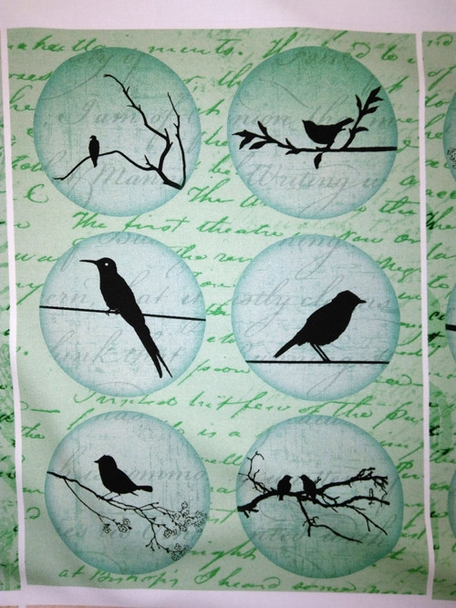 Bavlněný panel - sada 24 x 34 cm