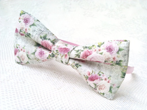 Romantic headband (pink flowers)