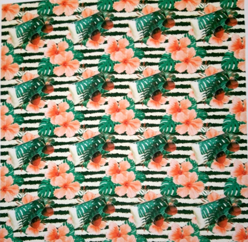 POLYBAVLNA-panel 35x35 cm TROPICAL FASHION