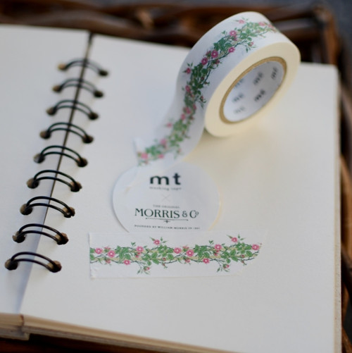 Japonská washi páska "Morris&Co - Rambler"
