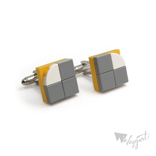 Manžetové knoflíčky Lego Flat — foto 1