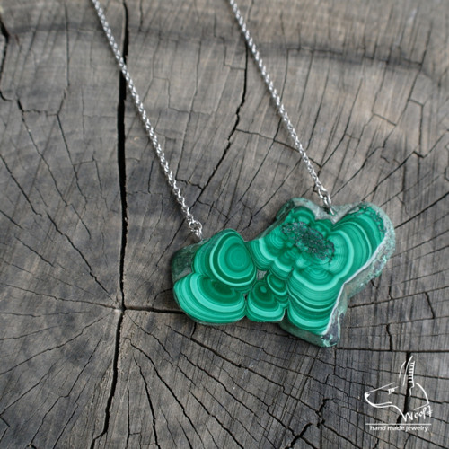 Malachitový talisman — foto 1