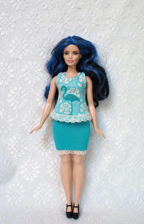 Komplet pro Barbie 2016 - curvy - baculku — foto 1
