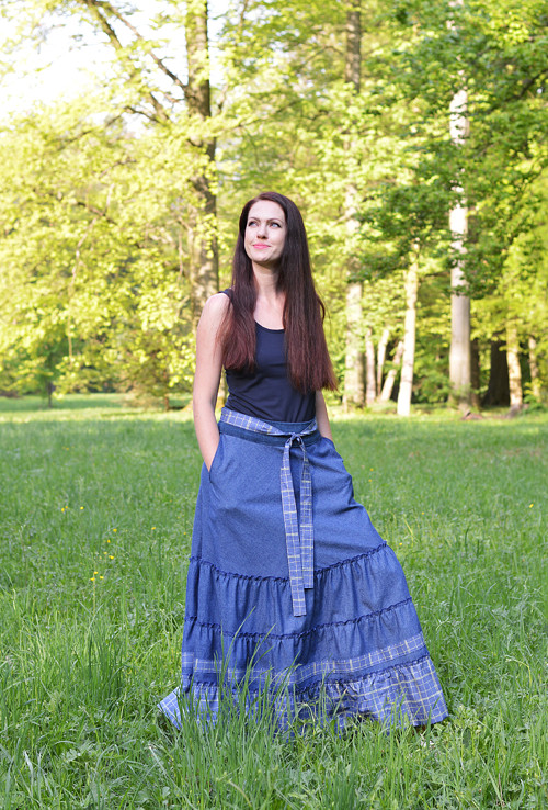 Džínsová sukňa "Ria" — foto 1
