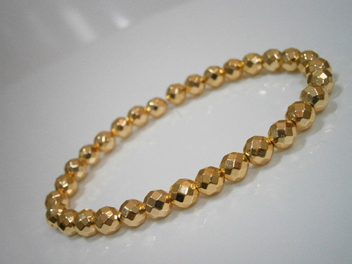 Elegantní náramek - Hematit Gold — foto 1