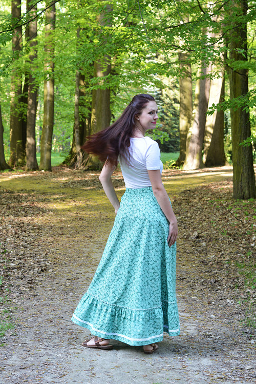 Sukňa Flora — foto 1