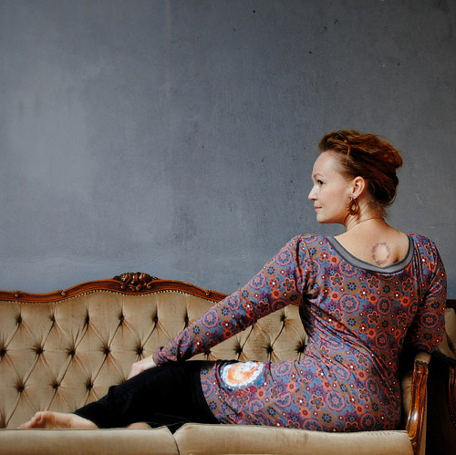 "Lady Fox II" midišaty úplet — foto 1