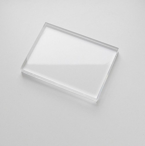 Bloček na silikonová razítka 8 x 6 cm