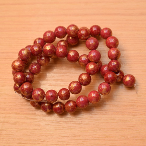 Nefrit - 8mm - 3 kusy