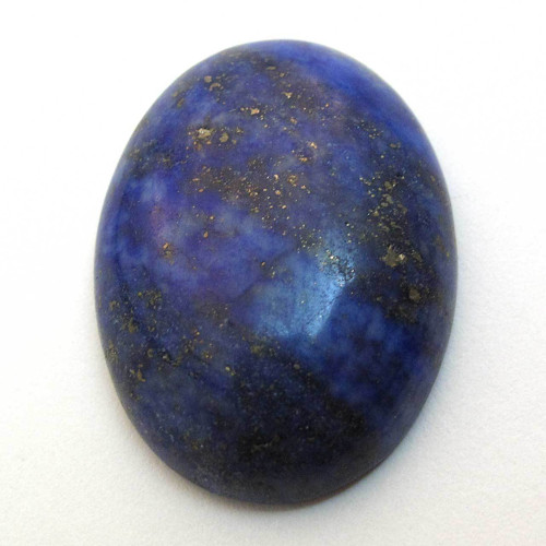 Kabošon lapis lazuli ovál 30mm — foto 1