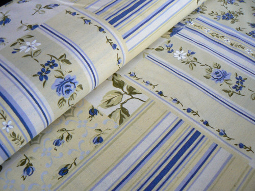 Modrý patchwork - sleva