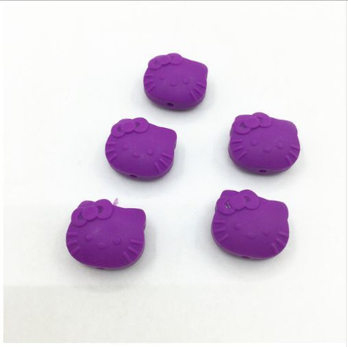 Silikoná HELLO KITTY 25mm (1ks) - purple
