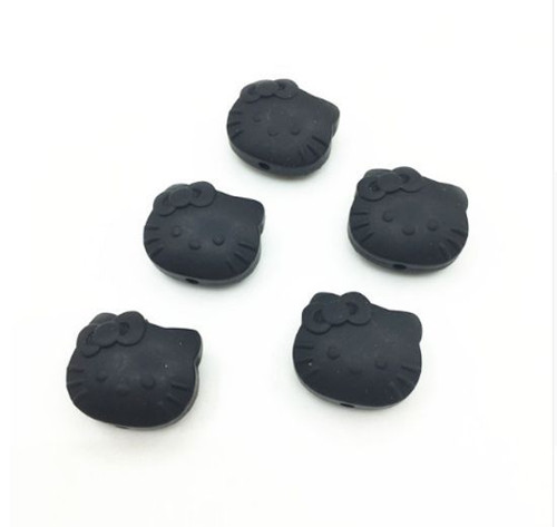 Silikoná HELLO KITTY 25mm (1ks) - black — foto 1