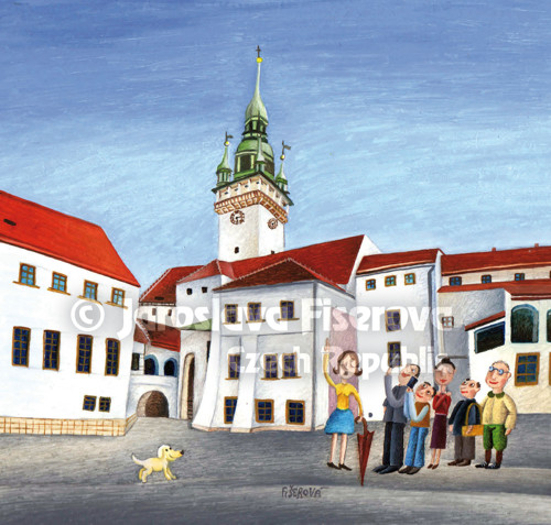 Nádvoří Staré radnice v Brně, větší