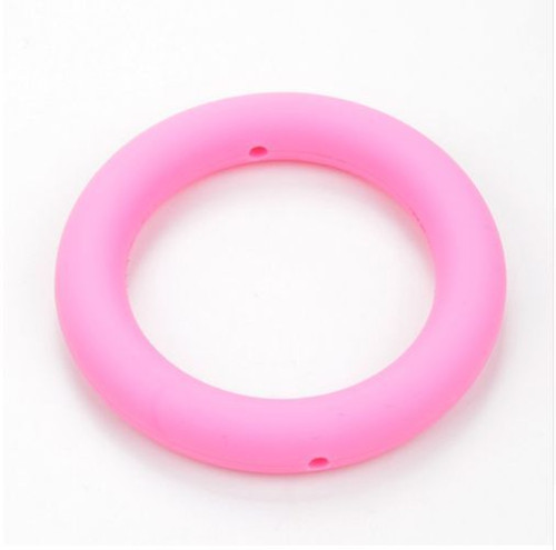 Silikonový kroužek 65mm (1ks) - pink