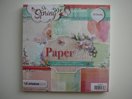 Sada papírů So Spring 15x15 cm