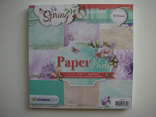 Sada papírů So Spring 15x15 cm — foto 1