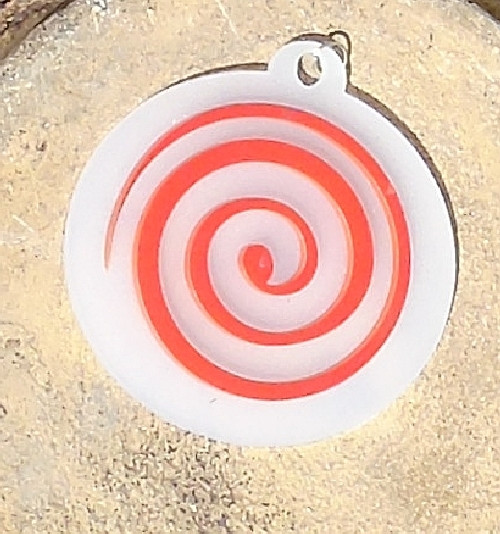 Spirála červená