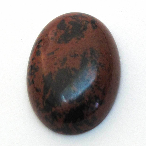 Kabošon mahagonový obsidián ovál 25mm
