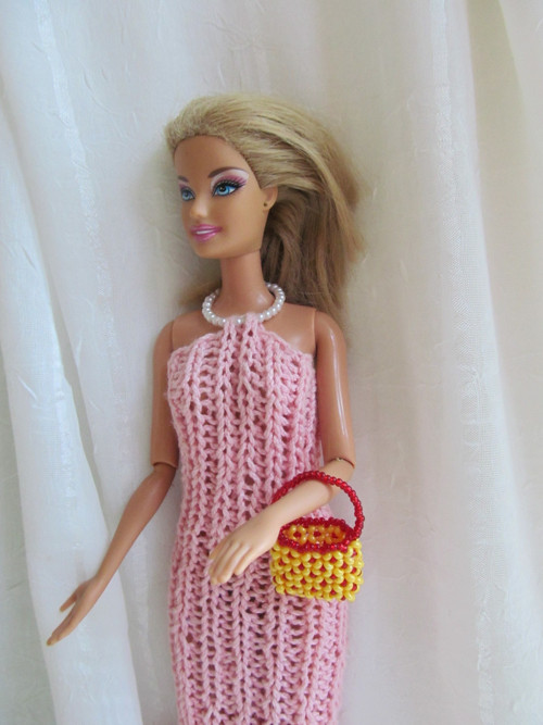 Kabelka pro Barbie - červenožlutá — foto 1