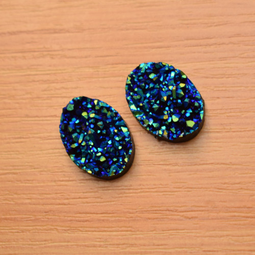 Akrylový kabošon - 13x18 mm — foto 1