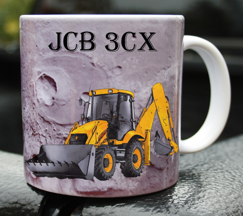 Hrneček , hrnek JCB 3CX