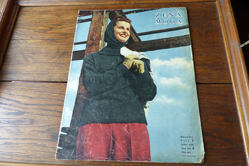 Časopis Žena a móda, číslo 1/1956