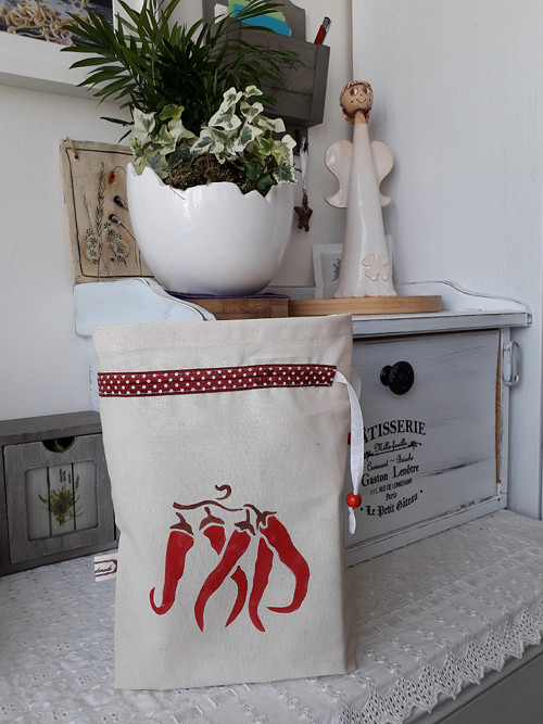 Látkový pytlík - Chilli papričky — foto 1