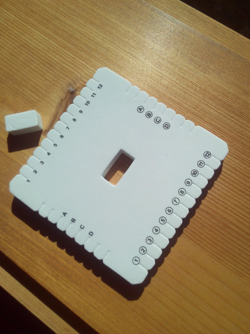 Kumihimo disk - čtverec — foto 1