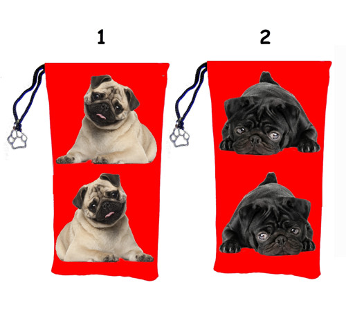 Mops Sáček Na Sluneční Brýle — foto 1