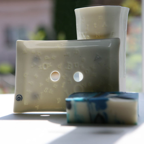 Mýdlenka abc (porcelán) — foto 1