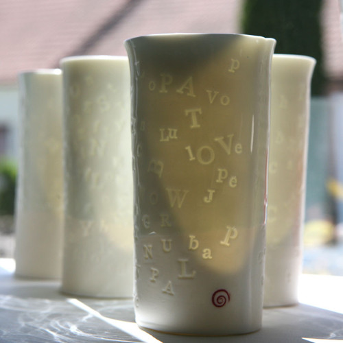 Prosvítavý abc (porcelán) — foto 1