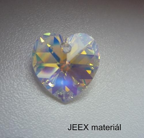 SWAROVSKI SRDCE - 14,4X14MM - 1ks — foto 1