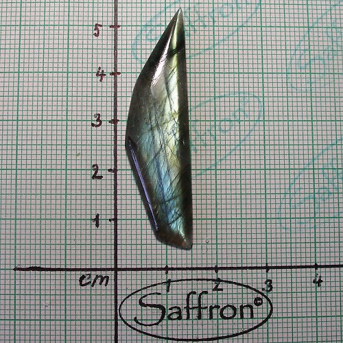 Labradorit kabošon 10 — foto 1