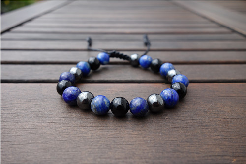 Lapis lazuli, ónyx a hematit — foto 1