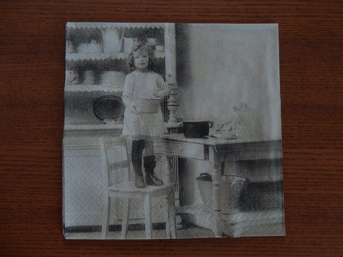 Ubrousek na decoupage - v kuchyni — foto 1