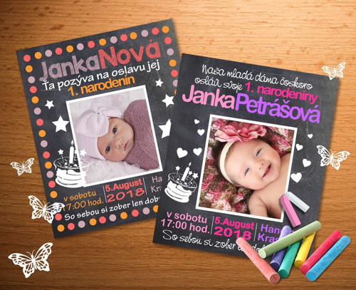 Pozvánka na narodeniny, párty.. aj ako magnet