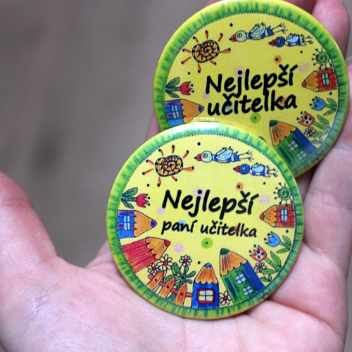 Odznáček VELKÝ 6 cm — foto 1