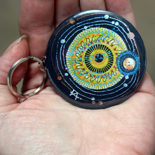 Originální zrcátko na klíče NOVINKA