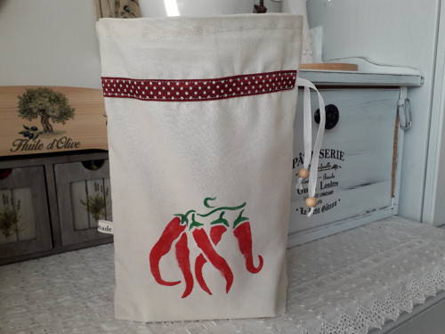Látkový pytlík - Chilli papričky — foto 1