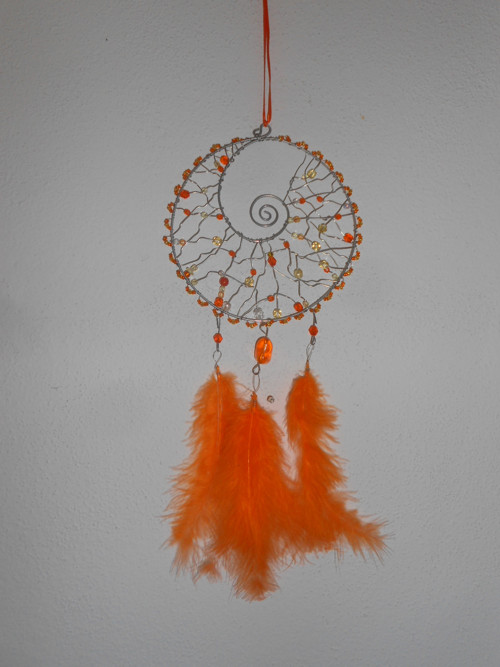 Lapač snů - dreamcatcher, sluníčkový — foto 1