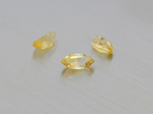 CITRÍN přírodní 4x8 mm markíz