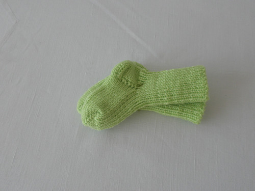 Teplé dětské ponožky 12,5 cm