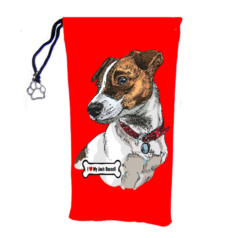 Jack Russell Teriér Sáček Na Sluneční Brýle