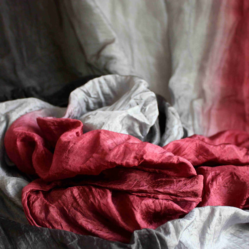 Vášeň... hedvábný pléd 180x90 — foto 1