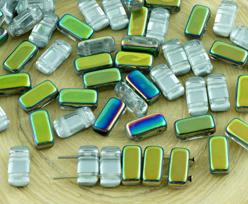 40pcs Crystal Metallic Dichroické Vitrail Rainbow — foto 1