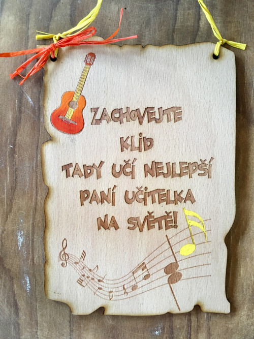 Dárek pro učitele
