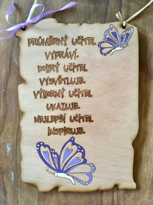 Dáreček pro učitele