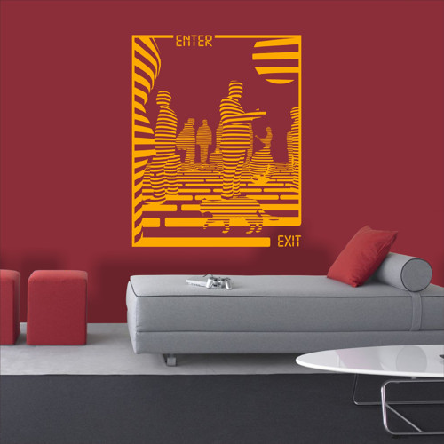 Samolepky na zeď-031, 97x121 cm