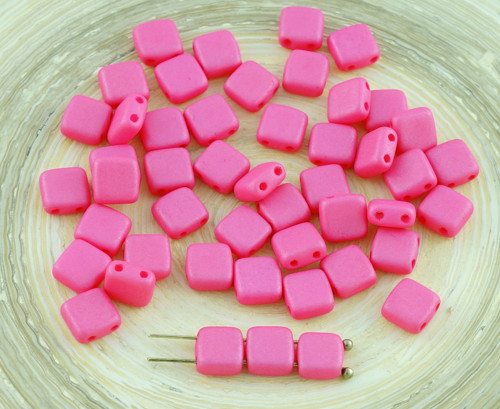 40pcs Valentine Růžové Růže Meloun Hedvábné Matné